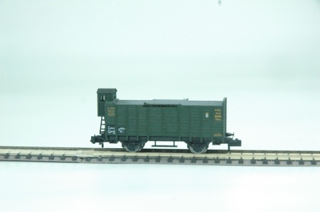 Minitrix 13405 Hoge open bak met remmershuis