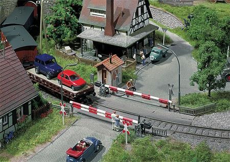 FALLER 120172 Bewaakte overweg