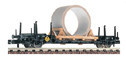 Fleischmann 8217 Dieplader Uis 632 dieplader met betonbuis NIEUW N (1:160) OVP