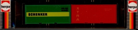 HERPA 7538 Set van 2 20' containers