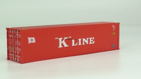 Evermodel container 40' bedrukte zijkanten "K"line