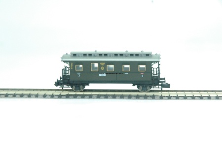 Fleischmann 8767K 2-asser Rijtuig 3e klasse NIEUW N (1:160) OVP