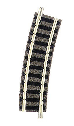 Fleischmann 9127 RAIL GEBOGEN R2 15 graden