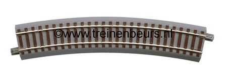 Roco 61128 Geoline met bedding H0 Gebogen rail GB2 Tegenboog 22,5 gr wissels NIEUW