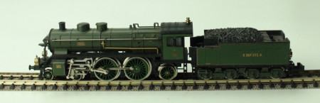 Minitrix 12035 Stoomlok BR S2/5 groen K.Bay.Sts.B.