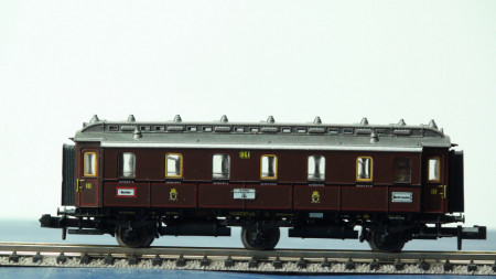 Minitrix 13305 Sneltreinrijtuig 3e klasse