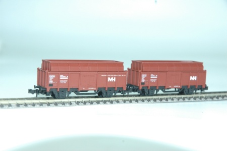 Minitrix 13524 Cokeswagens set van 2