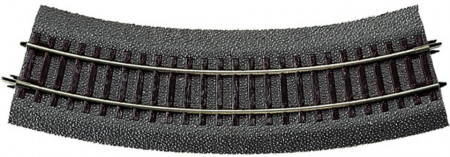 Roco 42523 Rocoline met brede bedding H0 Gebogen R2 30 graden gebruikt