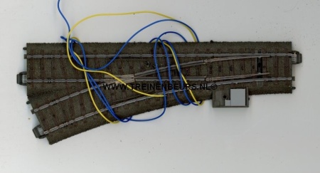 Märklin 24611 Rails ELECTRISCHE wissel links 188,3 mm gebruikt