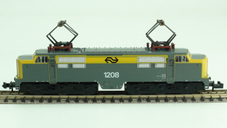 Minitrix 12826 E-lok NS 1208 grijs/geel