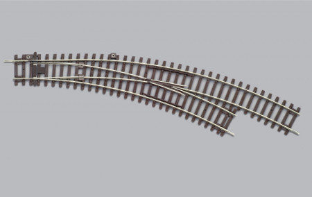 PIKO 55223 Gebogen wissel rechts R2/R3 handbediening NIEUW
