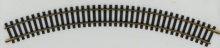 Fleischmann 6024 Gebogen rail r Radius 1 = 357,5mm 45 graden gebruikt