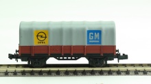 IBERTREN 6313 Platte bak wagen OPEN/GM huif