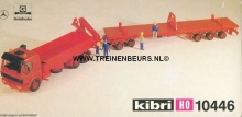 KIBRI 10446 MB vrachtwagen met aanhanger