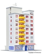 KIBRI 37120 Flatgebouw met winkel - Img 2