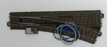 Märklin 24611 Rails ELECTRISCHE wissel rechts 188,3 mm GEBRUIKT