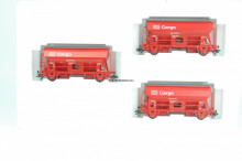 Märklin 46300 Set van drie zelflossers type Tds DB Cargo rood - Img 2