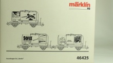 Mârklin 46425 Set van 3 ketelwagens Henkel gebruikt 1 wagren afgebroken treeplank - Img 2