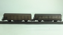 Märklin 47352 Set van 2 schuifwandwagens SBB geweathered