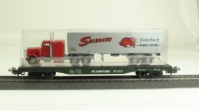 Märklin 4865 Flatcar met vrachtwagen Seaboard