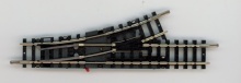 Minitrix 14951-G Rails handwissel links 24 graden gebruikt