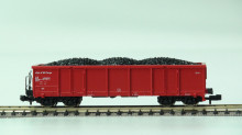 Roco 25258 Eanos rood met kolenlading NS cargo