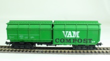 Roco 4368 VAM wagen VAM compost groen NS 106-2 gebruikt