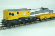 Roco 46331-G Kraanwagen met ondersteuningswagen