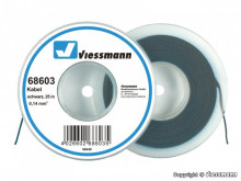 VIESSMANN 68603 Draad 0,14 mm 25 meter ZWART
