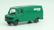 WIKING 280-03 Mercedes 207 D groen opdruk Bruggemmann LEMGO NIEUW