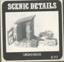 Woodlands 213 Smokehouse Metalen bouwset