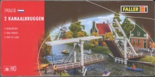 FALLER 190610 Dubbele Nederlandse ophaalbrug