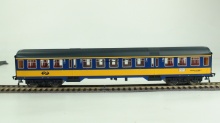 Fleischmann 5656 NS blauw/geel 2e klasse MET BINNENVERLICHTING
