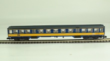 Fleischmann 8656 Snetreinrijtuig NS geel/blauw 2e klasse gebruikt N (1:160) OVP - Img 1