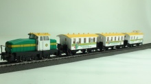 Märklin 2851 Jubileumtrein Ihr Spielzeug Ring diesellok met drie wagens