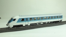 Märklin 433oo Stuurstandrijtuig wit/blauw
