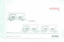 Märklin 46300 Set van drie zelflossers type Tds DB Cargo rood - Img 3