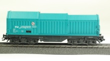 Märklin 4708 Schuifwandwagen met staalrollen NS