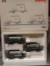 Märklin 4854 Drie EVA ketelwagens