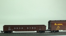 Märklin 4860 Gondola Canadian National en boxcar Alaska - Img 2