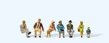 PREISER 12444 Zittende figuren