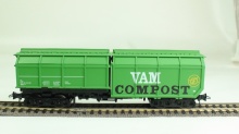 Roco 47345 Gesloten VAM lichtgroen GFT afval nr 566 9 213-8 NIEUW
