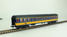 Fleischmann 5656 NS blauw/geel 2e klasse MET BINNENVERLICHTING - Img 2