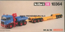KIBRI 10364 MAN truc met aanhanger
