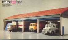 KIBRI 8136 Voertuigstalling