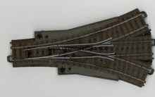 Märklin 24630 Rails driewegwissel hand 188,3 mm gebruikt