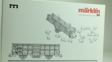 Märklin 46162 Veewagen met vee en aanhangwagebn - Img 2