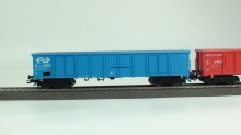 Märklin 47197 Set met twee EAOS wagens NS rood en blauw NIEUW - Img 3