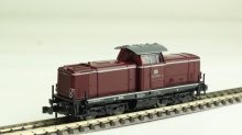 Minitrix 12048 Diesellok V100 donkerrrood DB gebruikt - Img 2