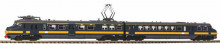 PIKO 40282 Hondenkop BENELUX blauw met gele steeep
